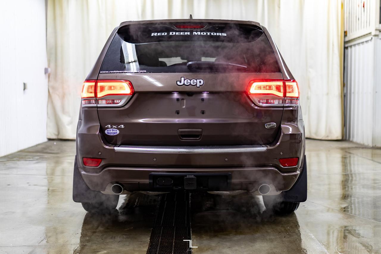 2021 Jeep Grand Cherokee 4x4 Overland Leather Roof Nav BCam Red Deer AB