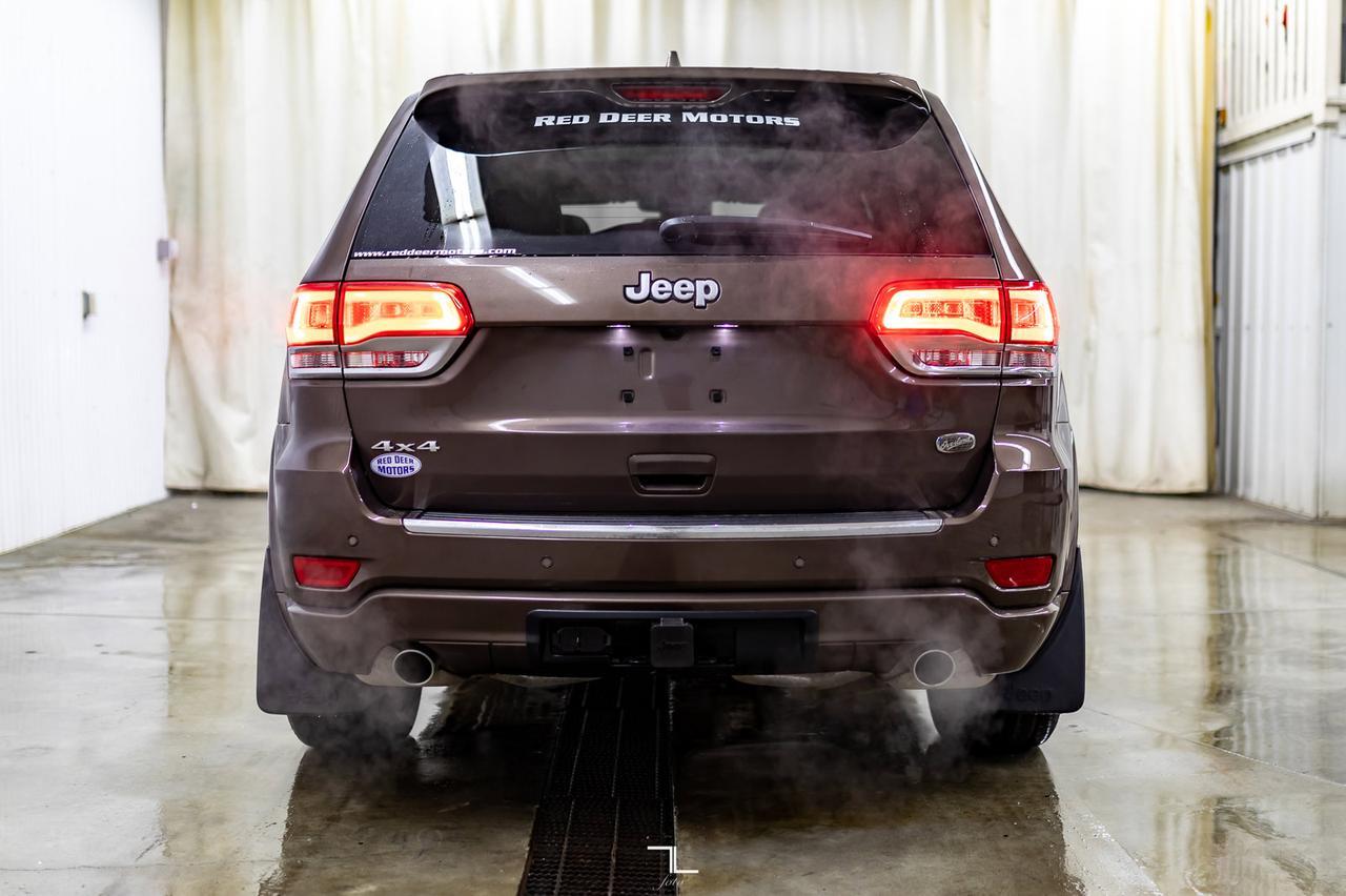 2021 Jeep Grand Cherokee 4x4 Overland Leather Roof Nav BCam Red Deer AB