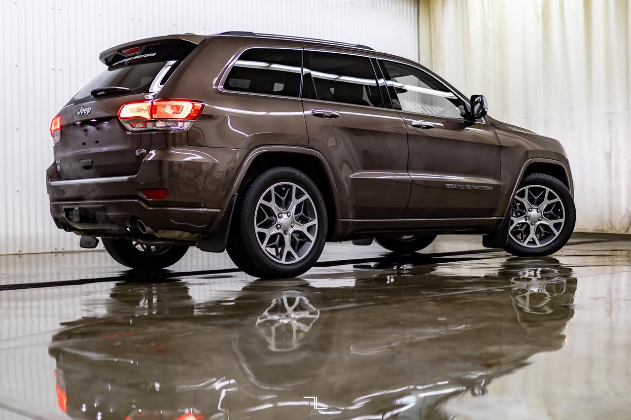 2021 Jeep Grand Cherokee 4x4 Overland Leather Roof Nav BCam Red Deer AB