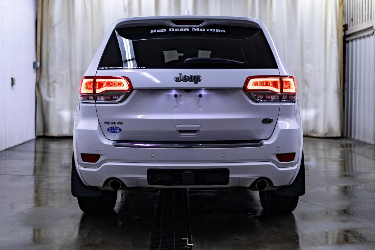 2021 Jeep Grand Cherokee 4x4 Overland Leather Roof Nav Red Deer AB