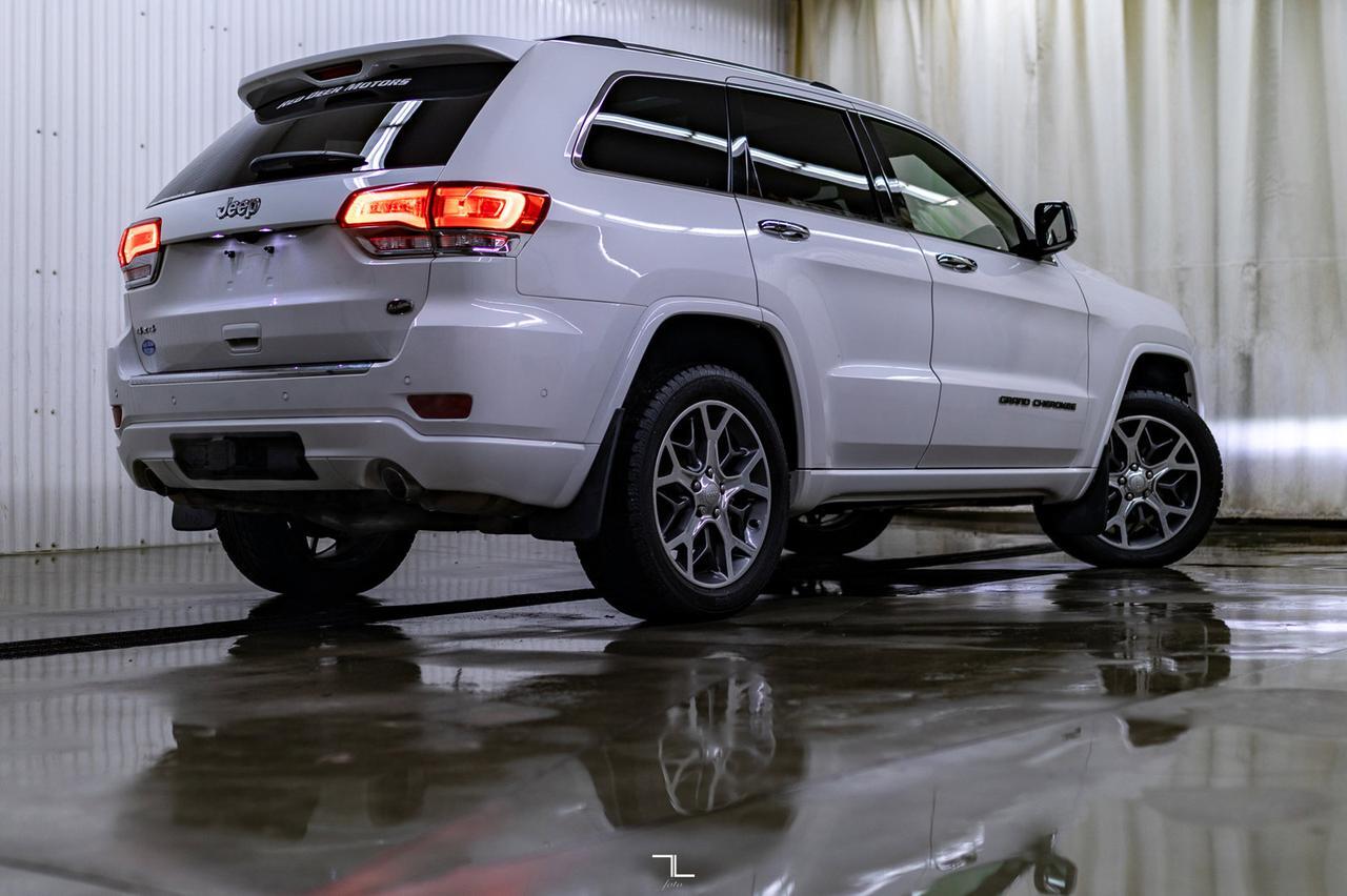 2021 Jeep Grand Cherokee 4x4 Overland Leather Roof Nav Red Deer AB
