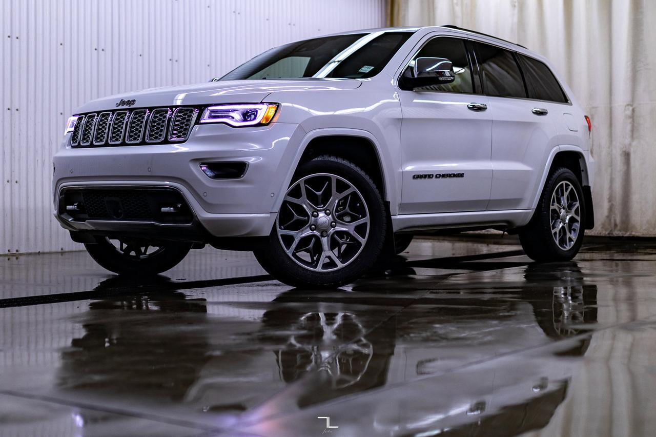 2021 Jeep Grand Cherokee 4x4 Overland Leather Roof Nav Red Deer AB