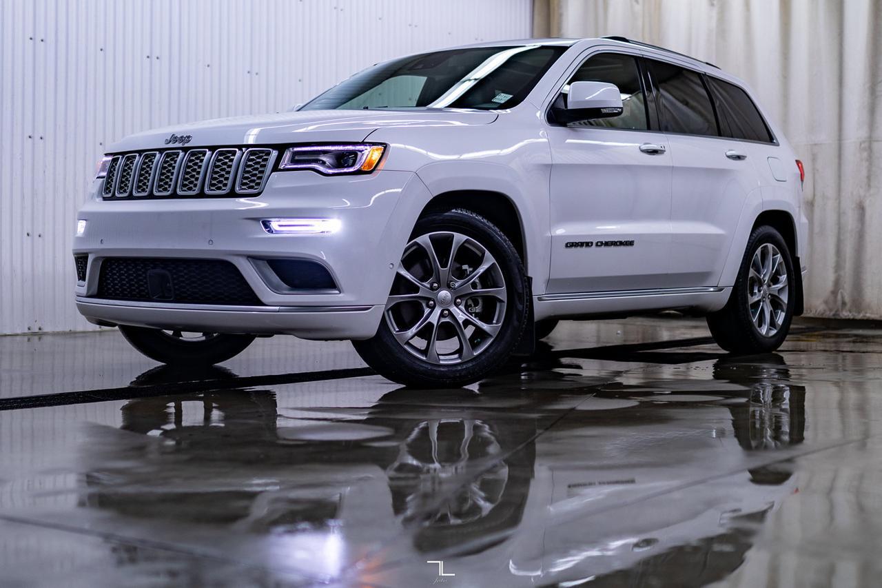 2021 Jeep Grand Cherokee 4x4 Summit Leather Roof Nav BCam Red Deer AB