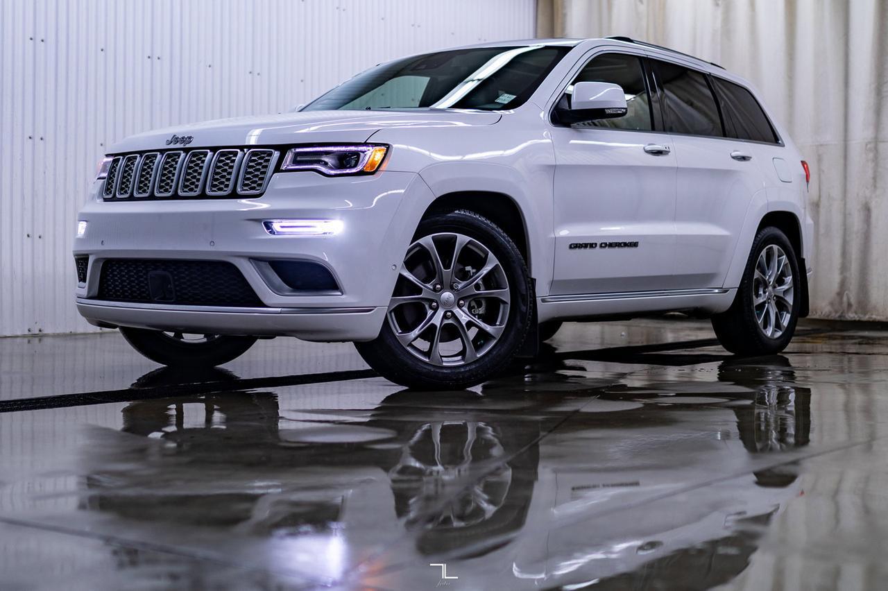 2021 Jeep Grand Cherokee 4x4 Summit Leather Roof Nav BCam Red Deer AB