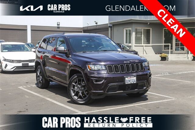 2021 Jeep Grand Cherokee 80th Anniversary Edition