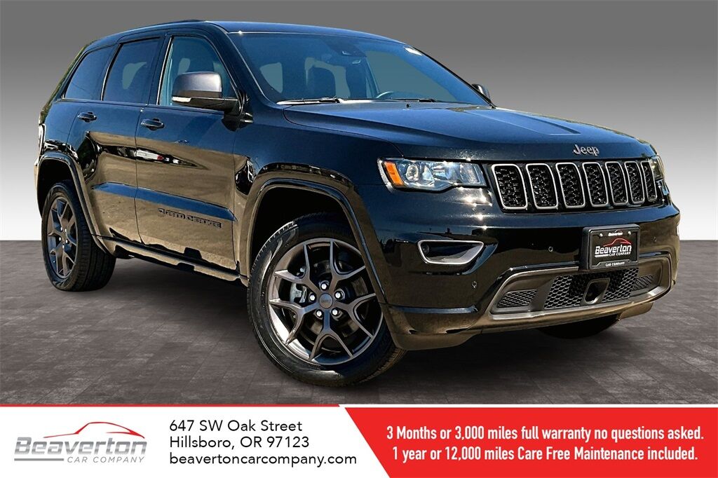 2021 Jeep Grand Cherokee 80th Anniversary Edition