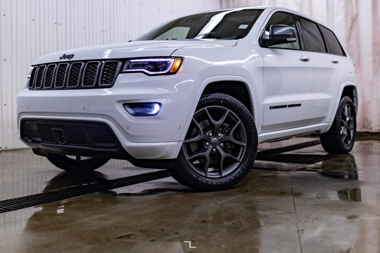2021 Jeep Grand Cherokee 80th Anniversary Leather Roof Nav BCam Red Deer AB