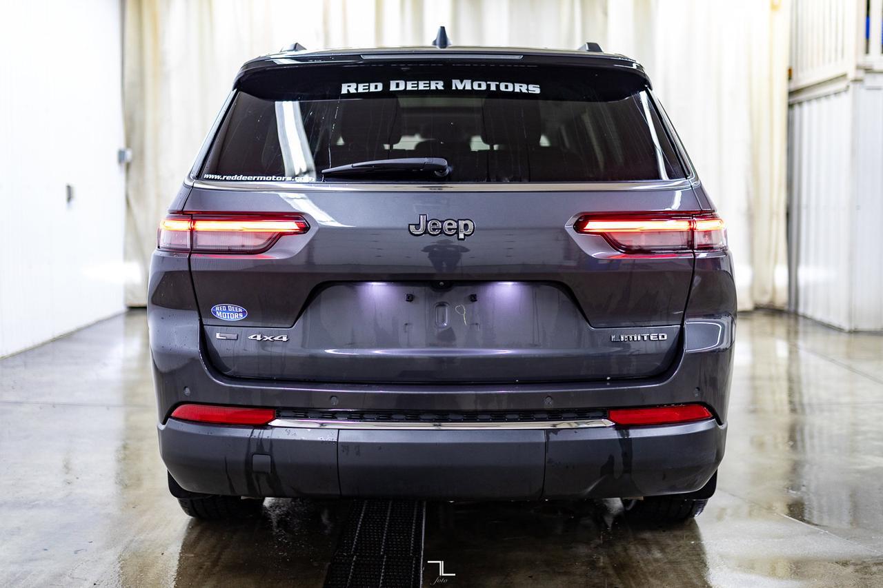 2021 Jeep Grand Cherokee L 4x4 Limited Leather Roof Nav Red Deer AB