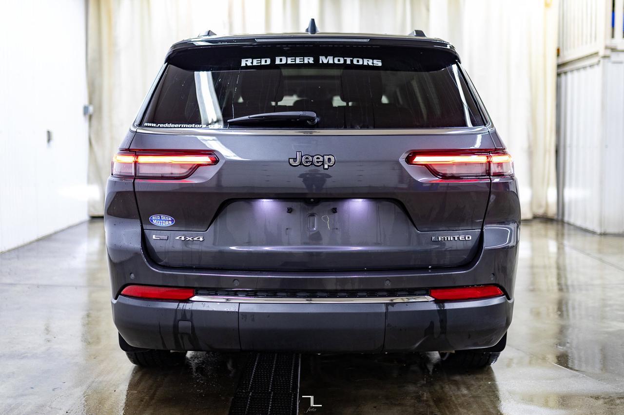 2021 Jeep Grand Cherokee L 4x4 Limited Leather Roof Nav Red Deer AB