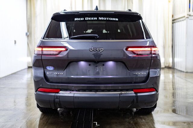 2021 Jeep Grand Cherokee L 4x4 Limited Leather Roof Nav Red Deer AB