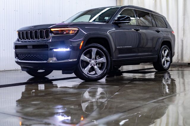 2021 Jeep Grand Cherokee L 4x4 Limited Leather Roof Nav Red Deer AB