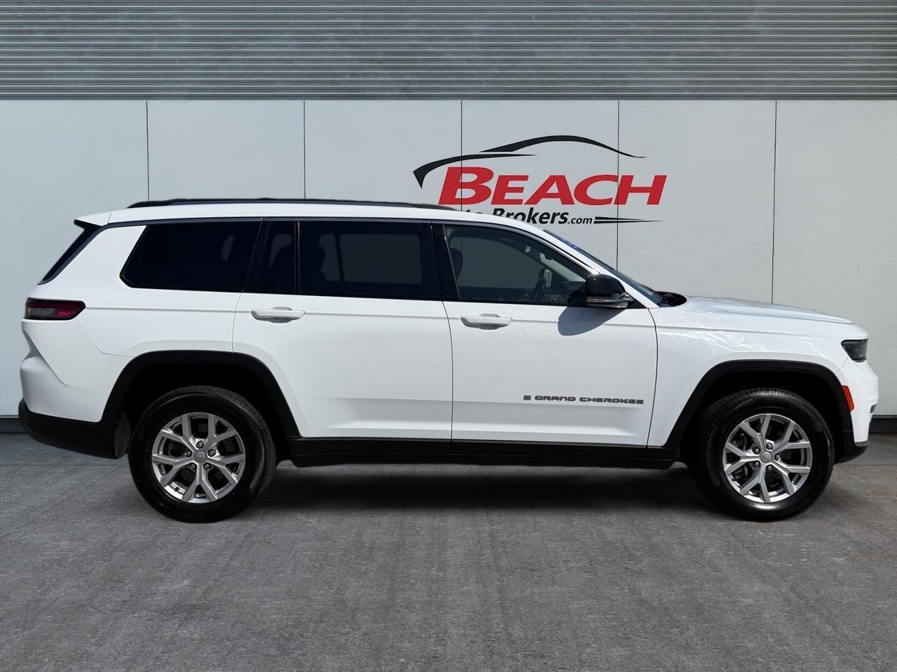 2021 Jeep Grand Cherokee L Limited, APPLE CARPLAY/ANDROID AUTO, HEATED SEATS, HEATED REAR SEATS, WIFI, POWER LIFTGATE, BACKUP CAMERA, UNIVERSAL GARAGE DOOR OPENER, NAVIGATION, HEATED STEERING WHEEL, ONLY 1 OWNER! Norfolk VA