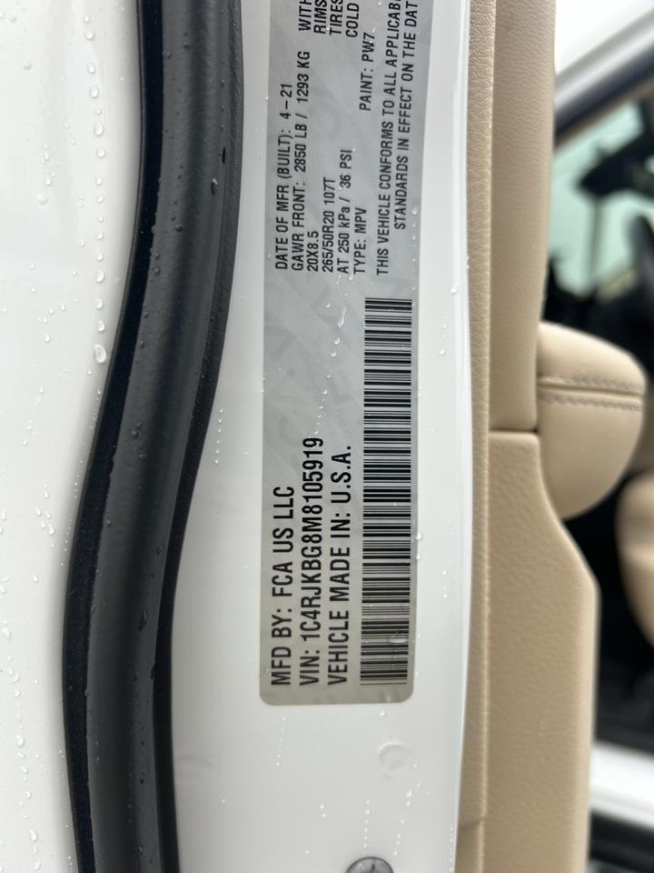 2021 Jeep Grand Cherokee L Limited Crestwood KY