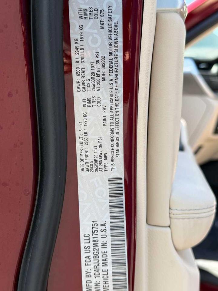 2021 Jeep Grand Cherokee L Limited Irving TX