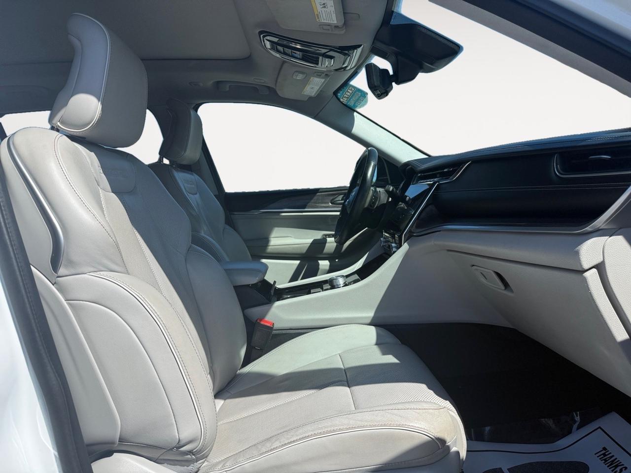 2021 Jeep Grand Cherokee L Overland, HEATED/VENTILATED SEATS, HEATED REAR SEATS, MOONROOF, APPLE CARPLAY/ANDROID AUTO, UNIVERSAL GARAGE DOOR OPENER, MCINTOSH SOUND SYSTEM, POWER LIFTGATE, CAPTAINS CHAIRS, 3RD ROW, BACKUP CAMERA, POWER/HEATED MIRRORS, REMOTE START, ONLY 1 OWNER Norfolk VA