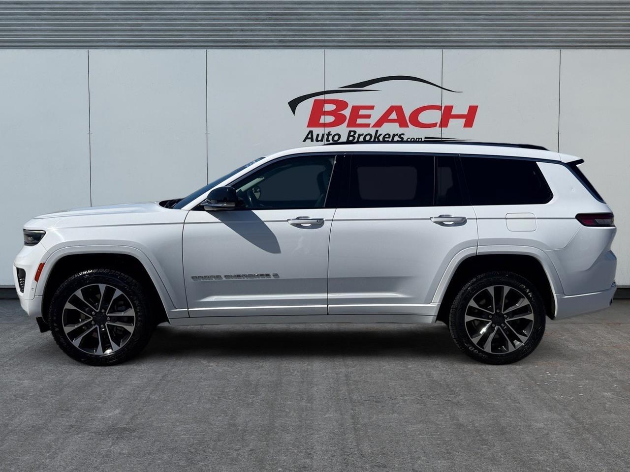 2021 Jeep Grand Cherokee L Overland, HEATED/VENTILATED SEATS, HEATED REAR SEATS, MOONROOF, APPLE CARPLAY/ANDROID AUTO, UNIVERSAL GARAGE DOOR OPENER, MCINTOSH SOUND SYSTEM, POWER LIFTGATE, CAPTAINS CHAIRS, 3RD ROW, BACKUP CAMERA, POWER/HEATED MIRRORS, REMOTE START, ONLY 1 OWNER Norfolk VA
