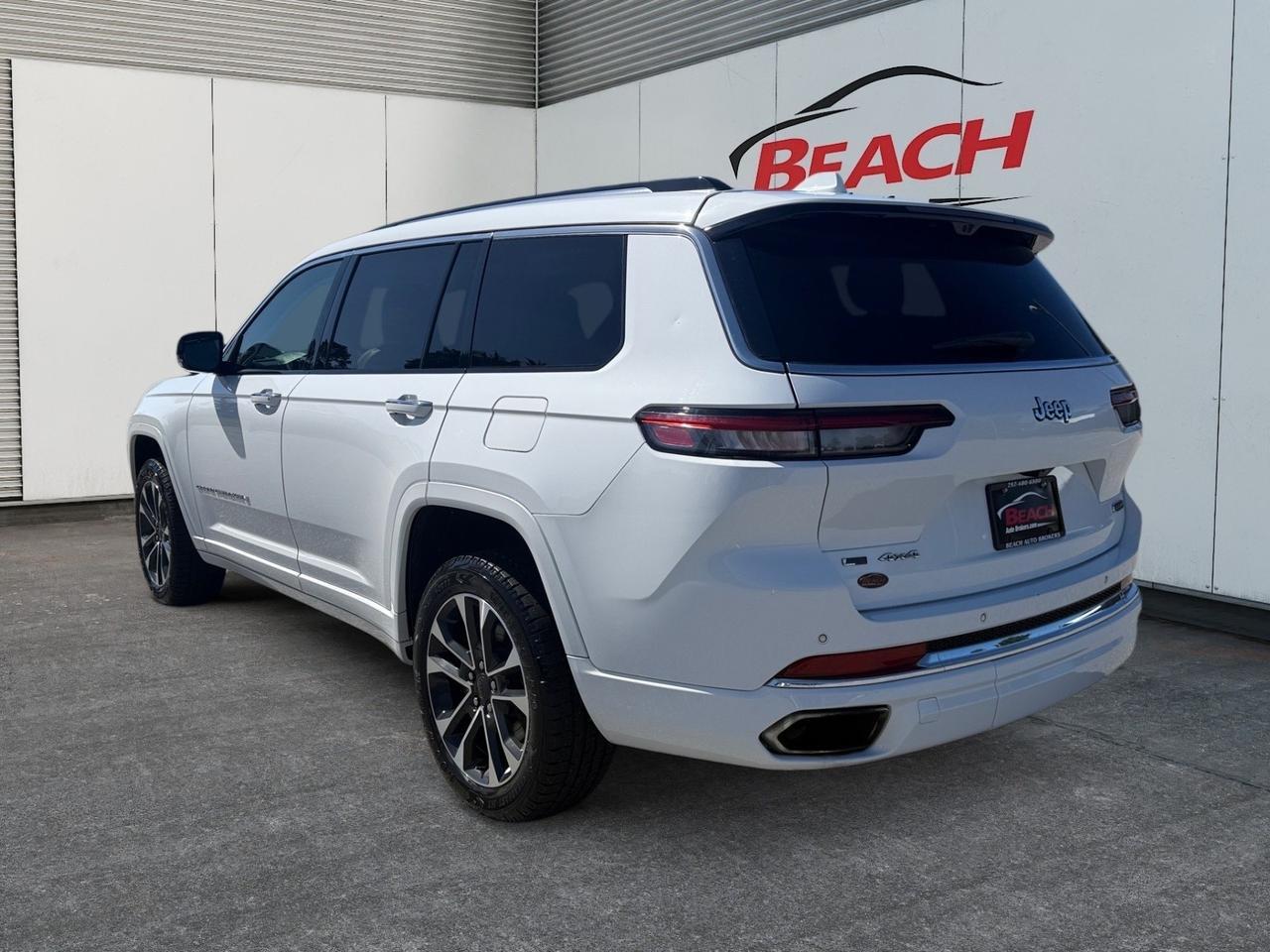 2021 Jeep Grand Cherokee L Overland, HEATED/VENTILATED SEATS, HEATED REAR SEATS, MOONROOF, APPLE CARPLAY/ANDROID AUTO, UNIVERSAL GARAGE DOOR OPENER, MCINTOSH SOUND SYSTEM, POWER LIFTGATE, CAPTAINS CHAIRS, 3RD ROW, BACKUP CAMERA, POWER/HEATED MIRRORS, REMOTE START, ONLY 1 OWNER Norfolk VA