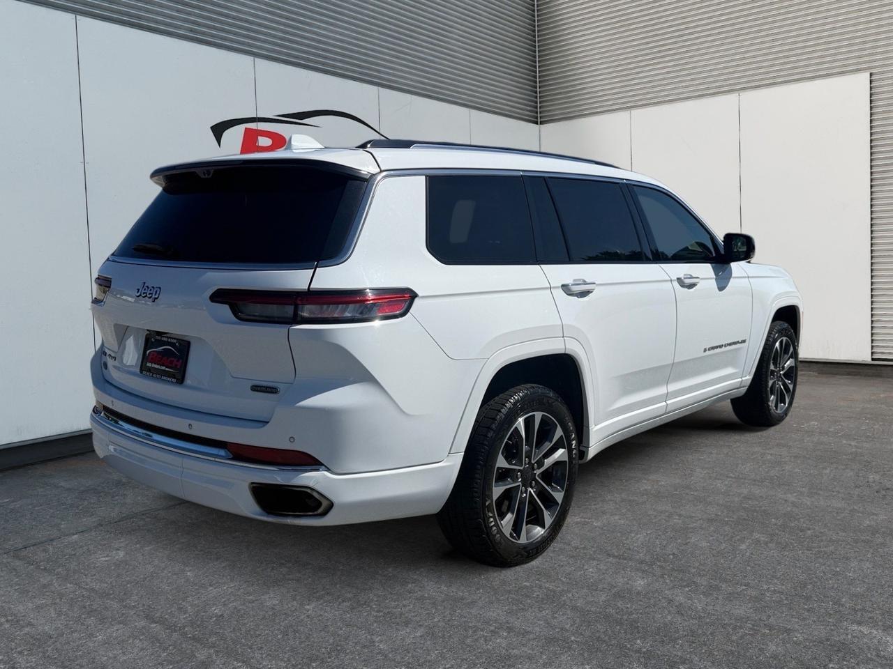 2021 Jeep Grand Cherokee L Overland, HEATED/VENTILATED SEATS, HEATED REAR SEATS, MOONROOF, APPLE CARPLAY/ANDROID AUTO, UNIVERSAL GARAGE DOOR OPENER, MCINTOSH SOUND SYSTEM, POWER LIFTGATE, CAPTAINS CHAIRS, 3RD ROW, BACKUP CAMERA, POWER/HEATED MIRRORS, REMOTE START, ONLY 1 OWNER Norfolk VA