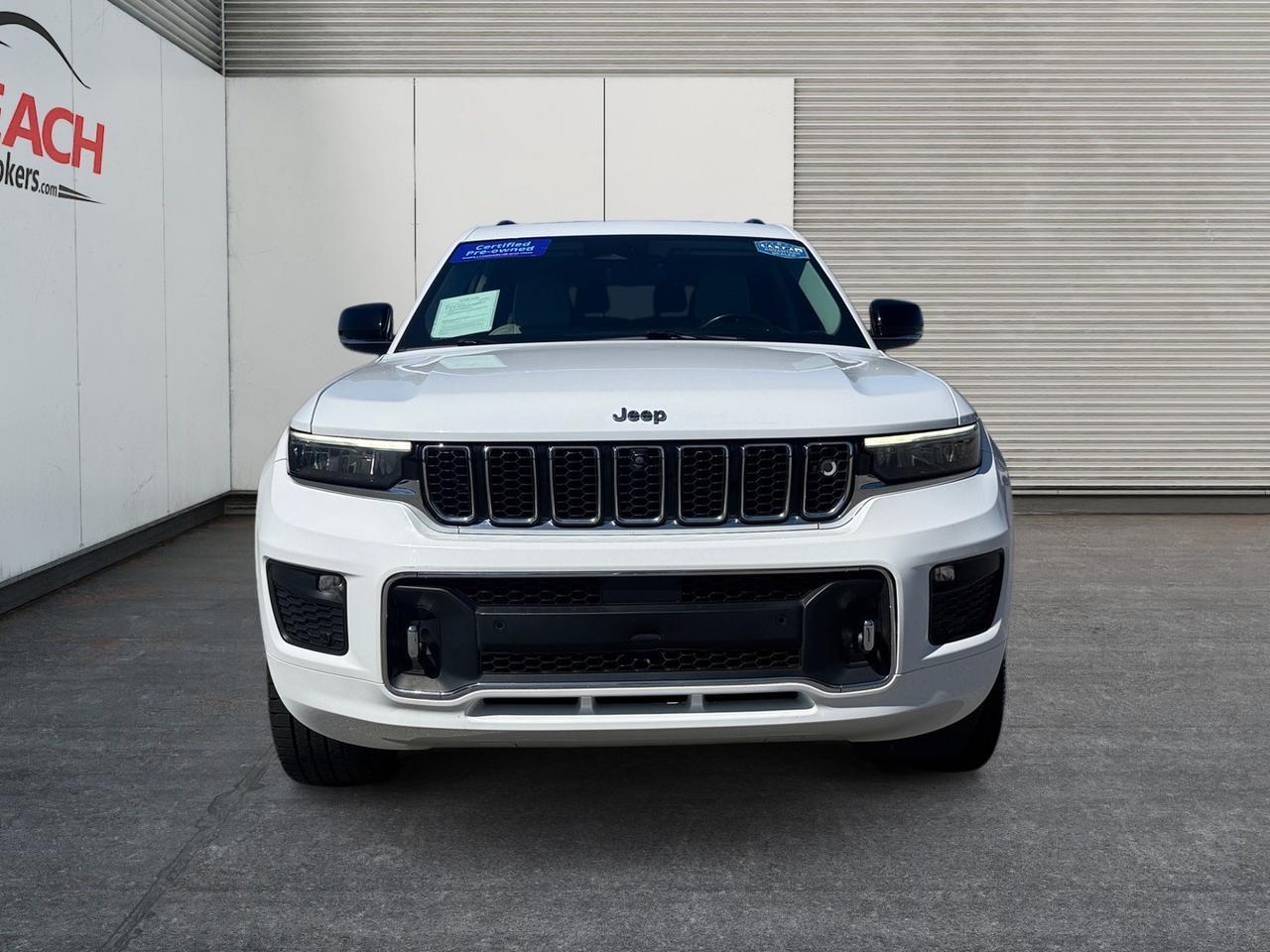 2021 Jeep Grand Cherokee L Overland, HEATED/VENTILATED SEATS, HEATED REAR SEATS, MOONROOF, APPLE CARPLAY/ANDROID AUTO, UNIVERSAL GARAGE DOOR OPENER, MCINTOSH SOUND SYSTEM, POWER LIFTGATE, CAPTAINS CHAIRS, 3RD ROW, BACKUP CAMERA, POWER/HEATED MIRRORS, REMOTE START, ONLY 1 OWNER Norfolk VA