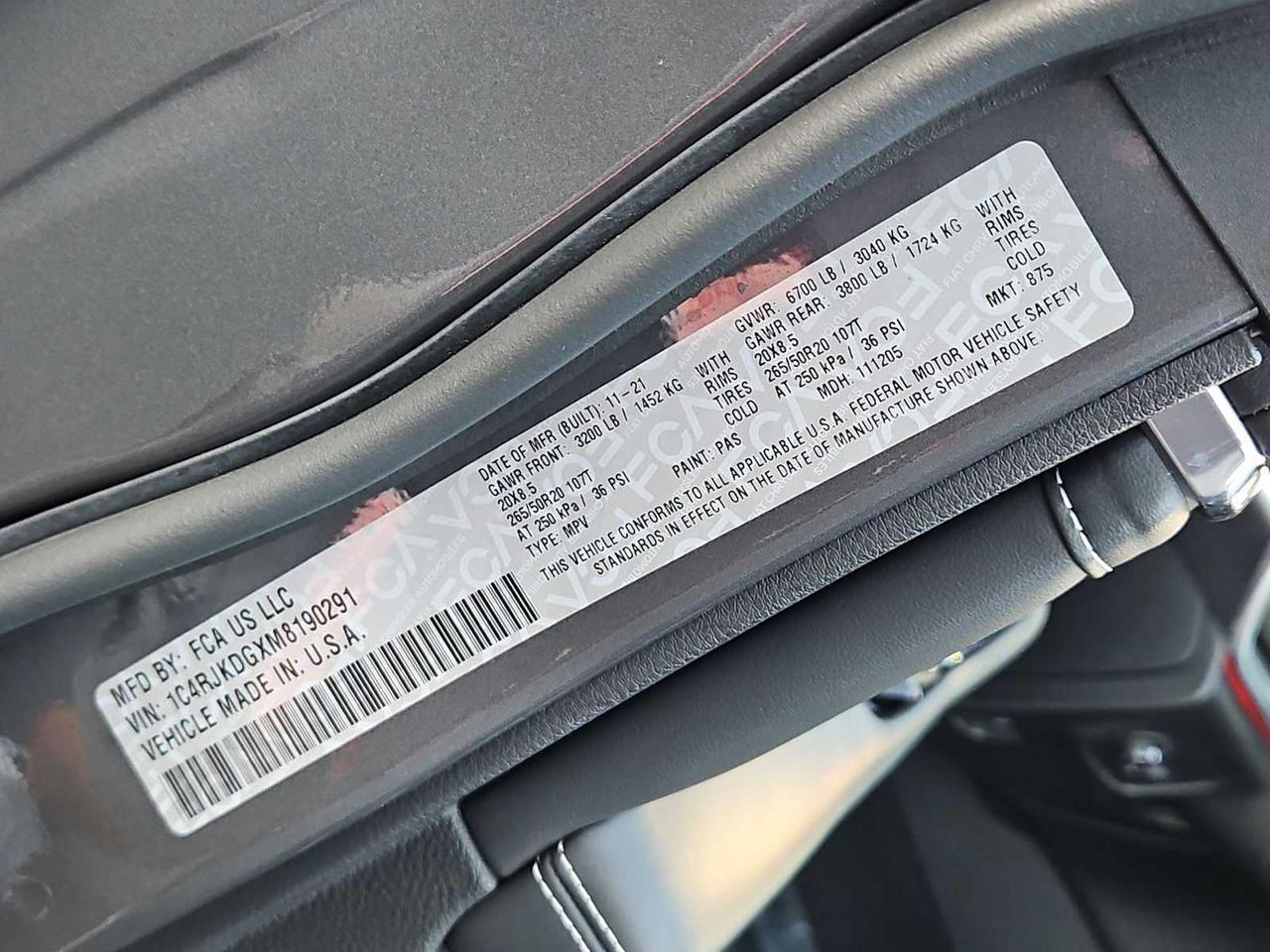 2021 Jeep Grand Cherokee L Overland Irving TX