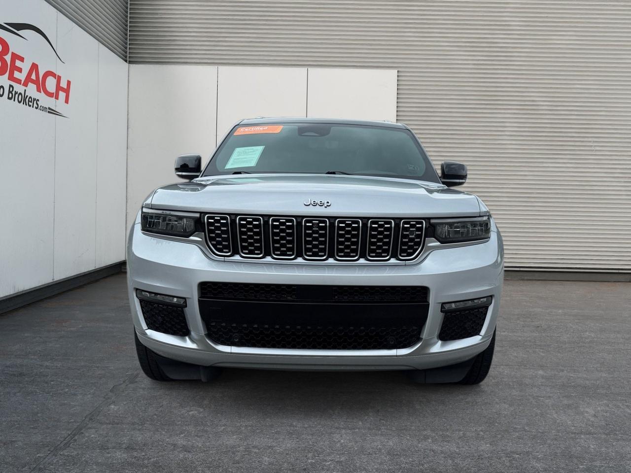 2021 Jeep Grand Cherokee L SUMMIT RESERVE, QUADRA LIFT AIR SUSPENSION, 4X4, TOWING PACKAGE, PANORAMIC SUNROOF, CROSS PATH DETECTION, HEAD-UP DISPLAY, MCINTOSH SPEAKERS, HEATED & COOLED SEATS, ADAPTIVE CRUISE CONTROL, COMFORT, SAFETY, & LUXURY, THIS SUV HAS IT ALL- DONT MISS OU Norfolk VA
