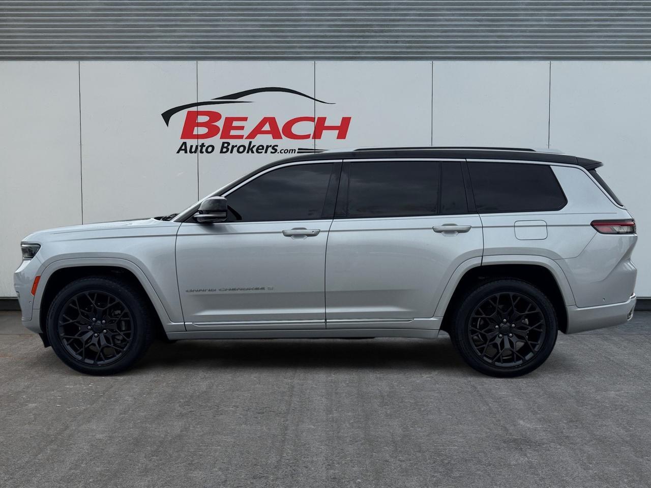 2021 Jeep Grand Cherokee L SUMMIT RESERVE, QUADRA LIFT AIR SUSPENSION, 4X4, TOWING PACKAGE, PANORAMIC SUNROOF, CROSS PATH DETECTION, HEAD-UP DISPLAY, MCINTOSH SPEAKERS, HEATED & COOLED SEATS, ADAPTIVE CRUISE CONTROL, COMFORT, SAFETY, & LUXURY, THIS SUV HAS IT ALL- DONT MISS OU Norfolk VA