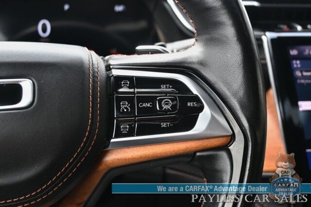 2021 Jeep Grand Cherokee L Summit Reserve / 4X4 / Advanced & Luxury Tech Group / Auto Start / Heated & Cooled Leather Seats / Heated Steering / Sunroof / Adaptive Cruise / Lane Depart & Blind Spot / Rear Captain Chairs / 3rd Row / Seats 6 Anchorage AK
