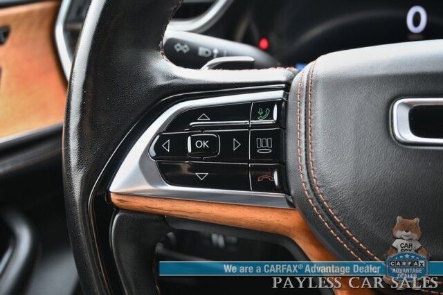 2021 Jeep Grand Cherokee L Summit Reserve / 4X4 / Advanced & Luxury Tech Group / Auto Start / Heated & Cooled Leather Seats / Heated Steering / Sunroof / Adaptive Cruise / Lane Depart & Blind Spot / Rear Captain Chairs / 3rd Row / Seats 6 Anchorage AK