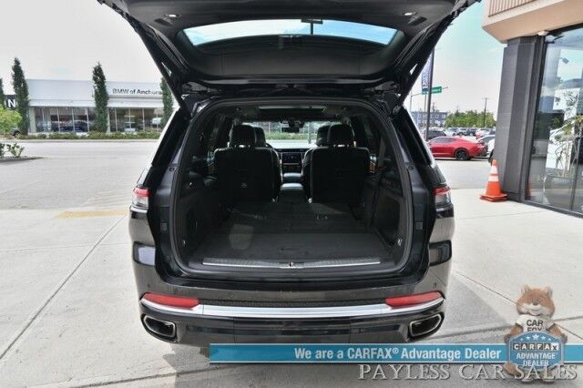 2021 Jeep Grand Cherokee L Summit Reserve / 4X4 / Advanced & Luxury Tech Group / Auto Start / Heated & Cooled Leather Seats / Heated Steering / Sunroof / Adaptive Cruise / Lane Depart & Blind Spot / Rear Captain Chairs / 3rd Row / Seats 6 Anchorage AK
