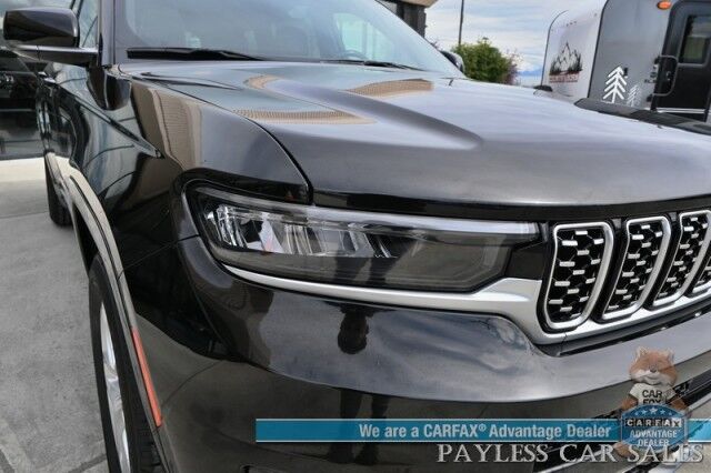 2021 Jeep Grand Cherokee L Summit Reserve / 4X4 / Advanced & Luxury Tech Group / Auto Start / Heated & Cooled Leather Seats / Heated Steering / Sunroof / Adaptive Cruise / Lane Depart & Blind Spot / Rear Captain Chairs / 3rd Row / Seats 6 Anchorage AK