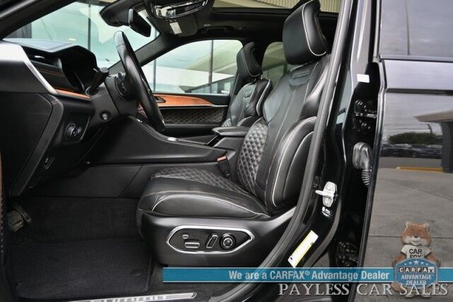2021 Jeep Grand Cherokee L Summit Reserve / 4X4 / Advanced & Luxury Tech Group / Auto Start / Heated & Cooled Leather Seats / Heated Steering / Sunroof / Adaptive Cruise / Lane Depart & Blind Spot / Rear Captain Chairs / 3rd Row / Seats 6 Anchorage AK