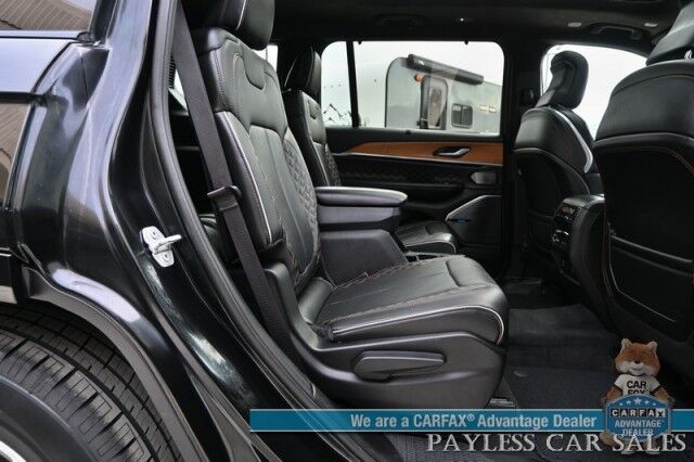 2021 Jeep Grand Cherokee L Summit Reserve / 4X4 / Advanced & Luxury Tech Group / Auto Start / Heated & Cooled Leather Seats / Heated Steering / Sunroof / Adaptive Cruise / Lane Depart & Blind Spot / Rear Captain Chairs / 3rd Row / Seats 6 Anchorage AK