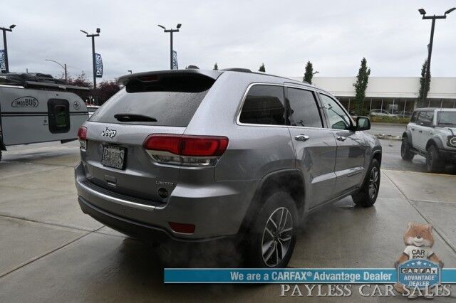 2021 Jeep Grand Cherokee Limited / AWD / Luxury Group II Pkg / Auto Start / Heated & Ventilated Leather Seats / Heated Steering Wheel / Navigation / Panoramic Sunroof / Blind Spot Alert / Apple CarPlay & Android Auto / Back Up Camera Anchorage AK