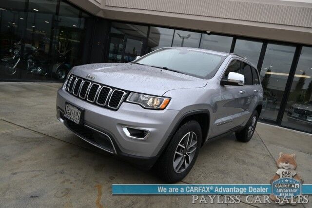 2021 Jeep Grand Cherokee Limited / AWD / Luxury Group II Pkg / Auto Start / Heated & Ventilated Leather Seats / Heated Steering Wheel / Navigation / Panoramic Sunroof / Blind Spot Alert / Apple CarPlay & Android Auto / Back Up Camera Anchorage AK