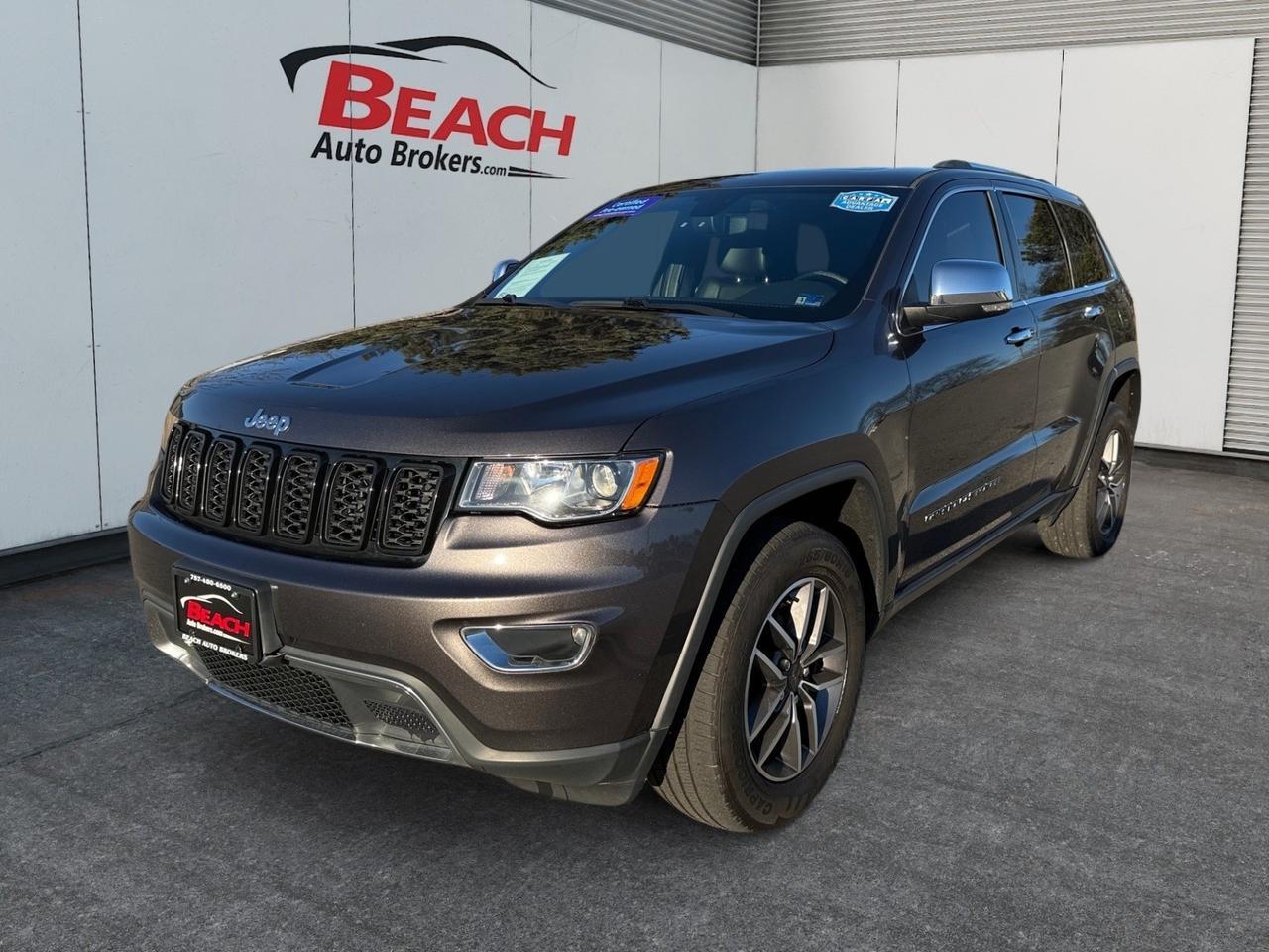 2021 Jeep Grand Cherokee Limited, SUNROOF, HEATED SEATS, HEATED STEERING WHEEL, APPLE CARPLAY/ANDROID AUTO, BACKUP CAMERA, REMOTE START, WIFI, CLEAN CARFAX, THIS JEEP IS READY FOR ITS NEXT ADVENTURE!