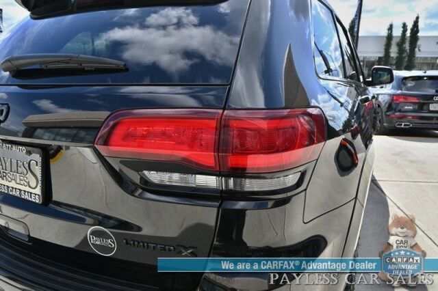 2021 Jeep Grand Cherokee Limited X / 4X4 / AutoStart / ProTech II Pkg / Power & Heated Leather Seats / Heated Steering Wheel / Sunroof / Navigation / Lane Departure & Blind Spot Alert / Keyless Entry & Start / Block Heater / Tow Pkg / 1-Owner Anchorage AK