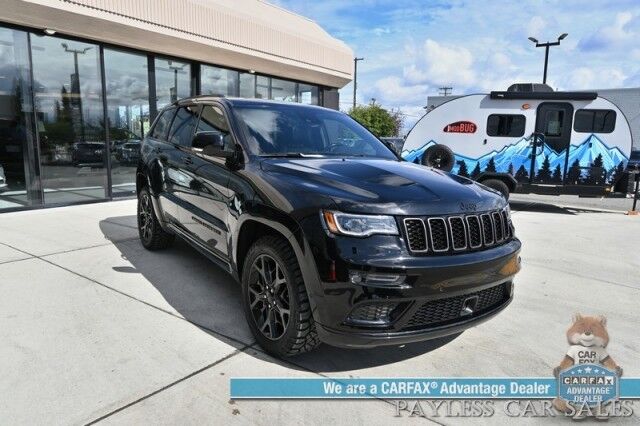 2021 Jeep Grand Cherokee Limited X / 4X4 / AutoStart / ProTech II Pkg / Power & Heated Leather Seats / Heated Steering Wheel / Sunroof / Navigation / Lane Departure & Blind Spot Alert / Keyless Entry & Start / Block Heater / Tow Pkg / 1-Owner Anchorage AK