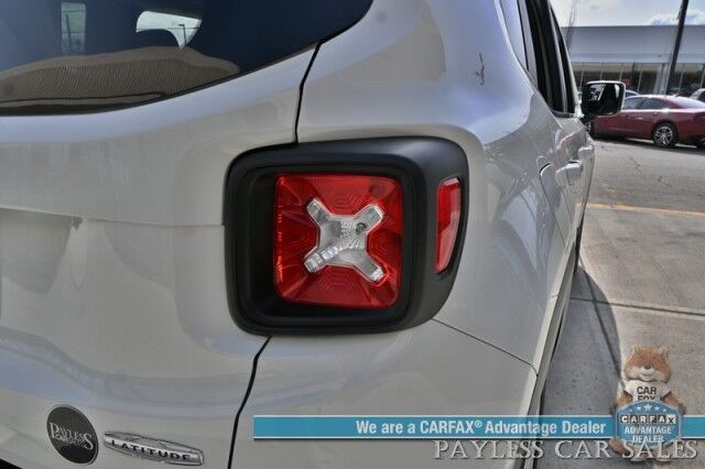 2021 Jeep Renegade Latitude / 4X4 / Auto Start / Blind Spot Alert / Lane Departure & Forward Collision / Apple CarPlay & Android Auto / AUX & USB Input / Back Up Camera / Keyless Entry & Start / Only 11K Miles / 29 MPG/ 1-Owner Anchorage AK