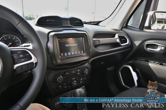 2021 Jeep Renegade Latitude / 4X4 / Auto Start / Blind Spot Alert / Lane Departure & Forward Collision / Apple CarPlay & Android Auto / AUX & USB Input / Back Up Camera / Keyless Entry & Start / Only 11K Miles / 29 MPG/ 1-Owner Anchorage AK