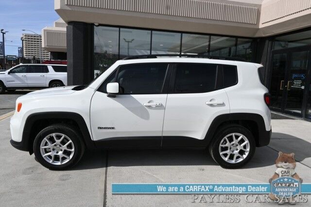 2021 Jeep Renegade Latitude / 4X4 / Auto Start / Blind Spot Alert / Lane Departure & Forward Collision / Apple CarPlay & Android Auto / AUX & USB Input / Back Up Camera / Keyless Entry & Start / Only 11K Miles / 29 MPG/ 1-Owner Anchorage AK