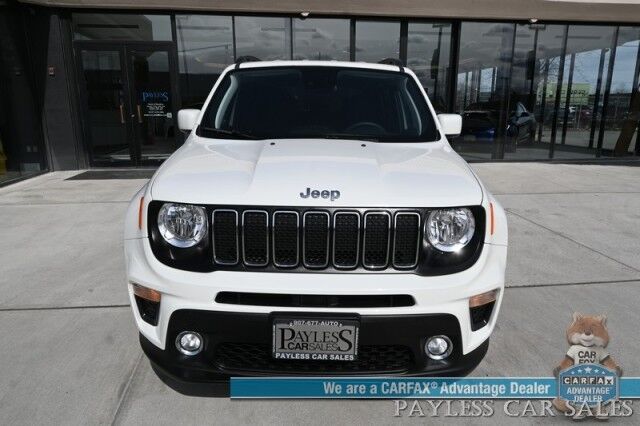 2021 Jeep Renegade Latitude / 4X4 / Auto Start / Blind Spot Alert / Lane Departure & Forward Collision / Apple CarPlay & Android Auto / AUX & USB Input / Back Up Camera / Keyless Entry & Start / Only 11K Miles / 29 MPG/ 1-Owner Anchorage AK