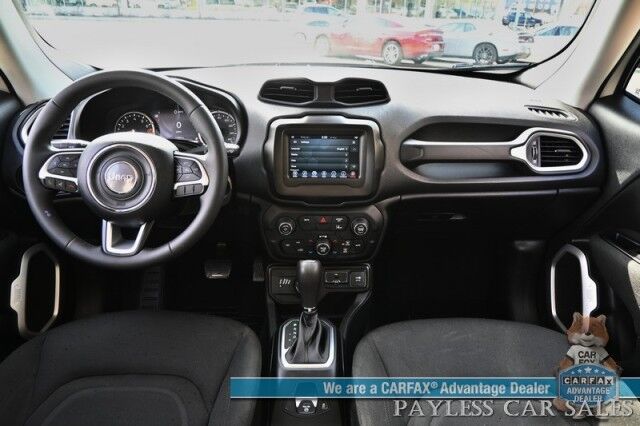 2021 Jeep Renegade Latitude / 4X4 / Auto Start / Blind Spot Alert / Lane Departure & Forward Collision / Apple CarPlay & Android Auto / AUX & USB Input / Back Up Camera / Keyless Entry & Start / Only 11K Miles / 29 MPG/ 1-Owner Anchorage AK