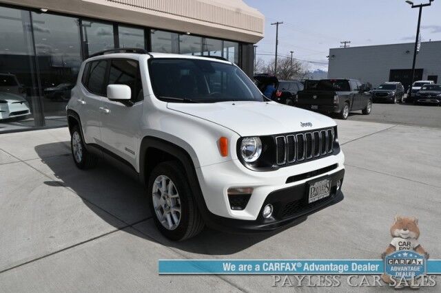 2021 Jeep Renegade Latitude / 4X4 / Auto Start / Blind Spot Alert / Lane Departure & Forward Collision / Apple CarPlay & Android Auto / AUX & USB Input / Back Up Camera / Keyless Entry & Start / Only 11K Miles / 29 MPG/ 1-Owner Anchorage AK