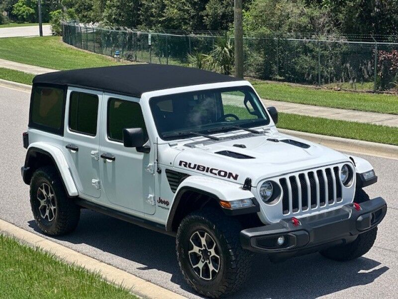 2021 Jeep WRANGLER UNLIMITED RUBICON MANUAL 4X4 ONLY 33K MILES LIKE NEW NAVIGATION COLD AC FREE SHIPPING IN FLORIDA Sarasota FL