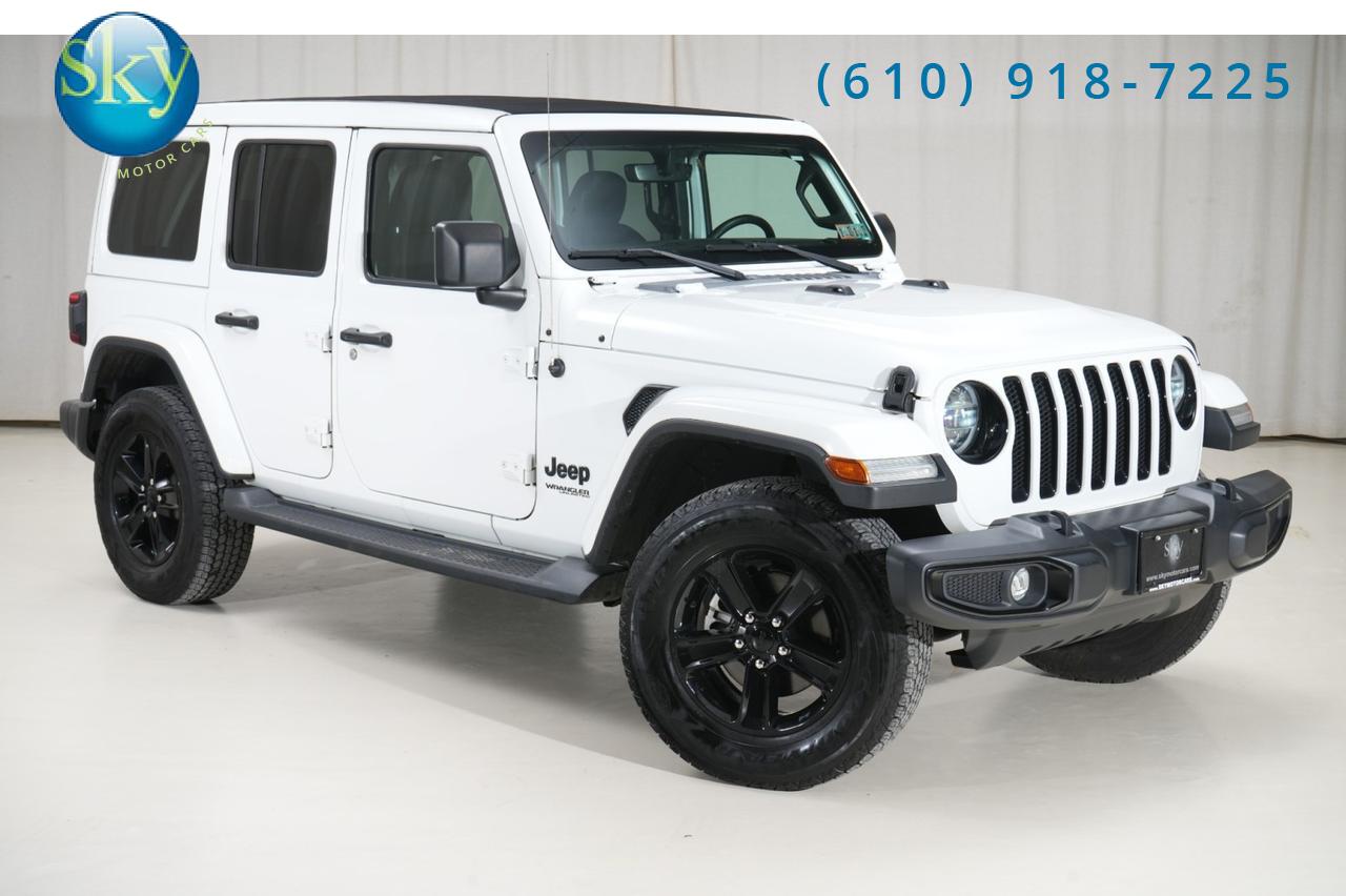 2021 Jeep Wrangler 4WD Unlimited Sahara Altitude SKY ONE-TOUCH POWER TOP West Chester PA