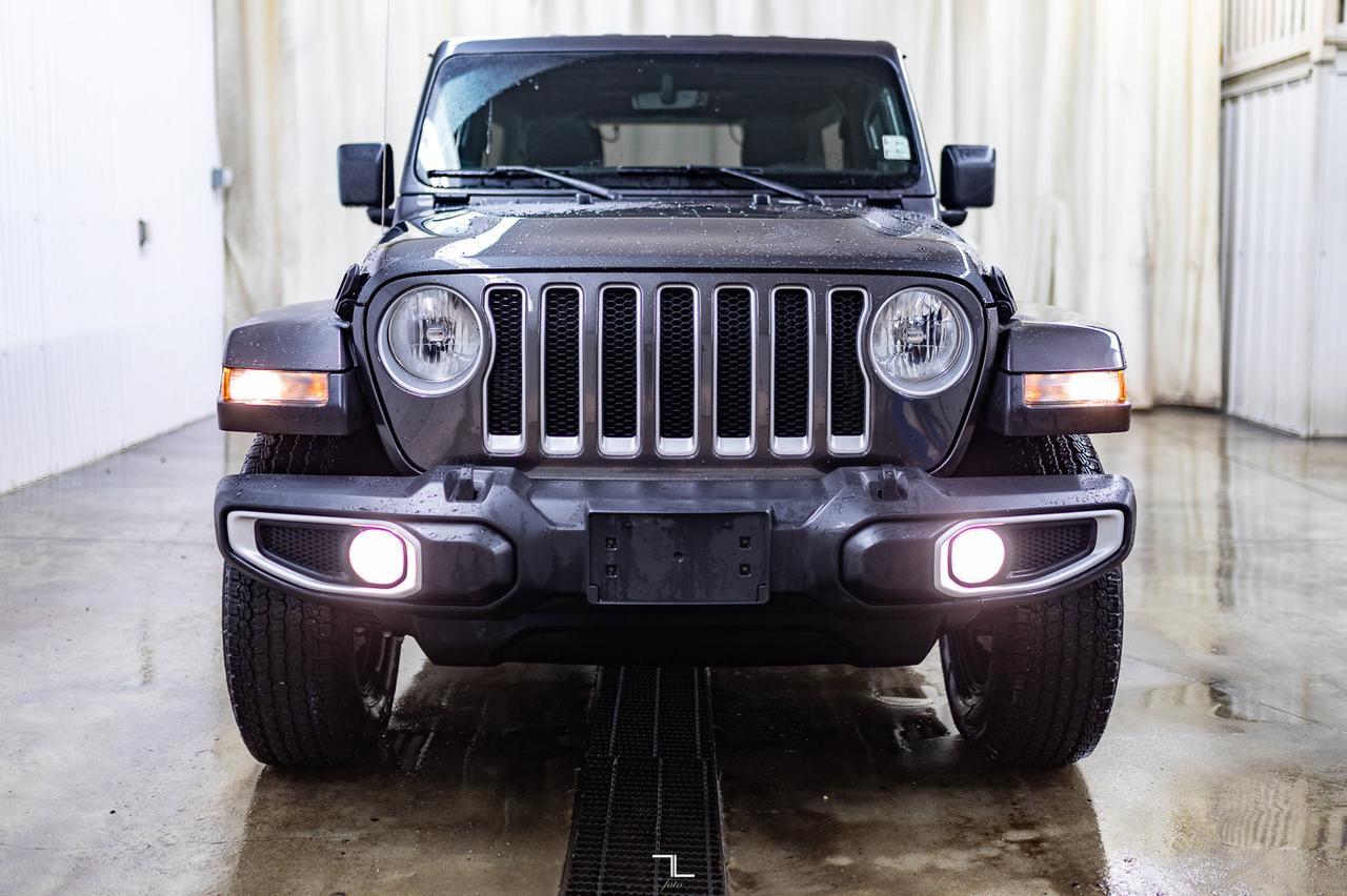 2021 Jeep Wrangler 4x4 Unlimited Sahara Diesel Leather Nav BCam Red Deer AB