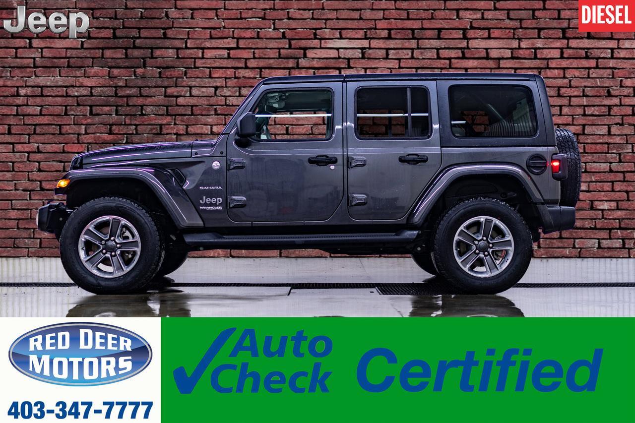 2021 Jeep Wrangler 4x4 Unlimited Sahara Diesel Leather Nav BCam