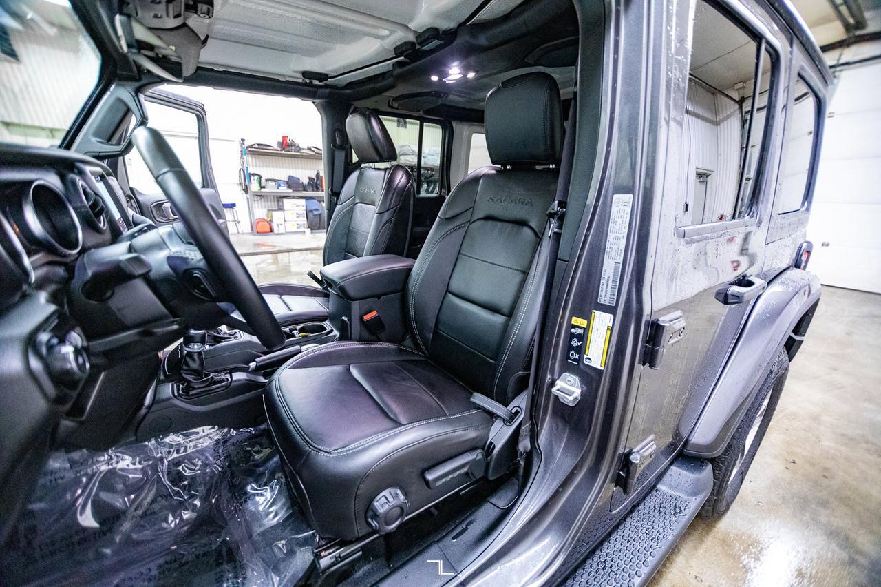 2021 Jeep Wrangler 4x4 Unlimited Sahara Diesel Leather Nav BCam Red Deer AB