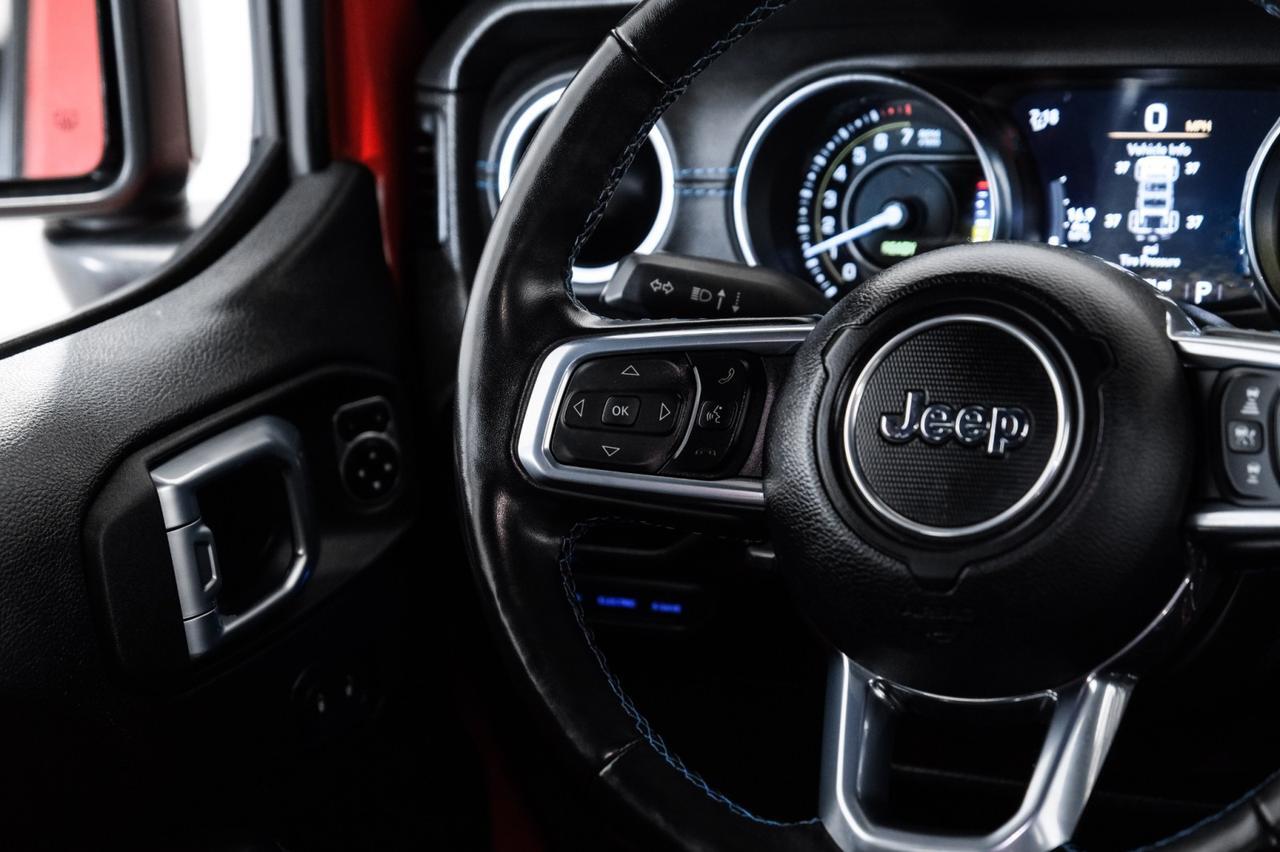 2021 Jeep Wrangler 4xe UNLIMITED RUBICON 4WD AUTOMATIC SOFT TOP NAVIGATION LEATHER HEATED SEATS REAR CAMERA Carrollton TX