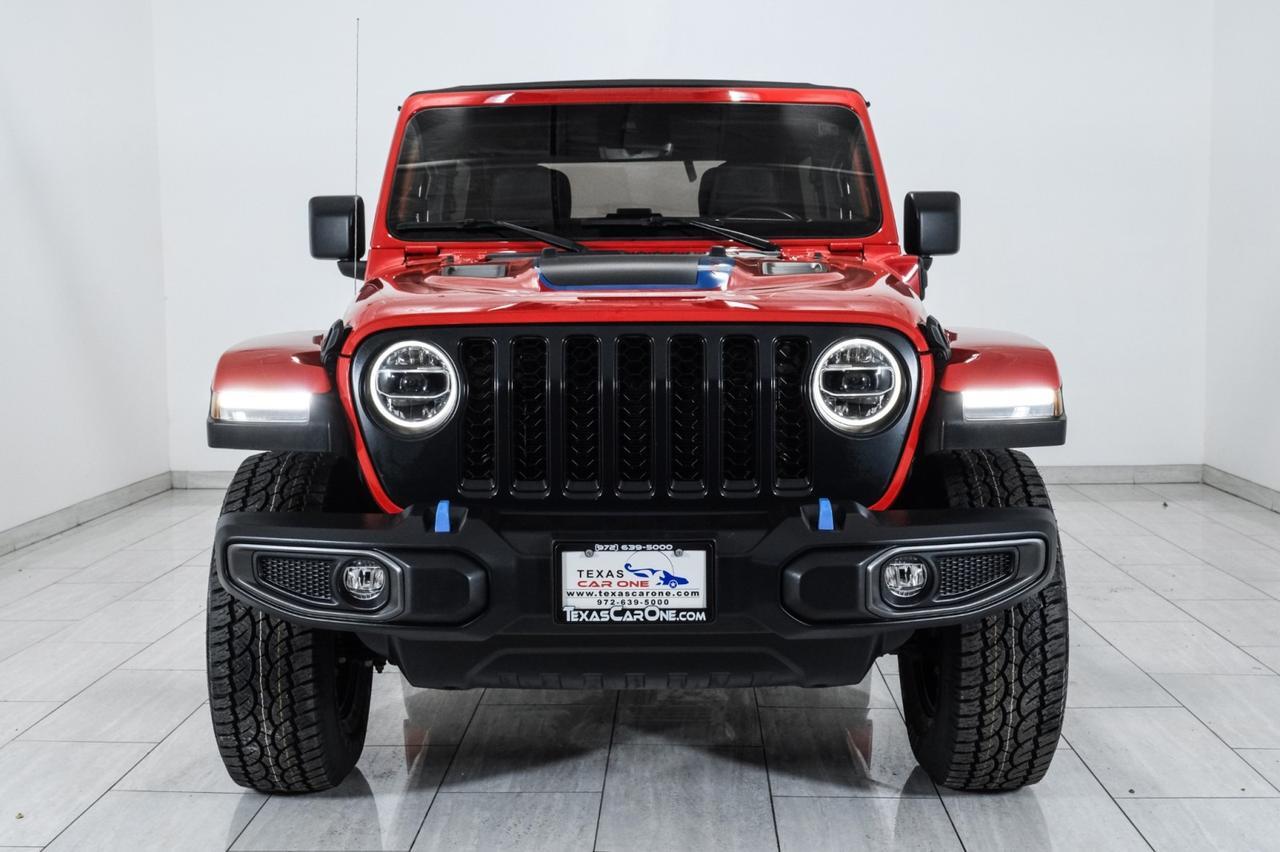 2021 Jeep Wrangler 4xe UNLIMITED RUBICON 4WD AUTOMATIC SOFT TOP NAVIGATION LEATHER HEATED SEATS REAR CAMERA